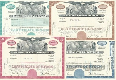 Pan Am - Pan American World Airways, Inc. (4 verschiedene Varianten) PanAm - Bild 1 von 4
