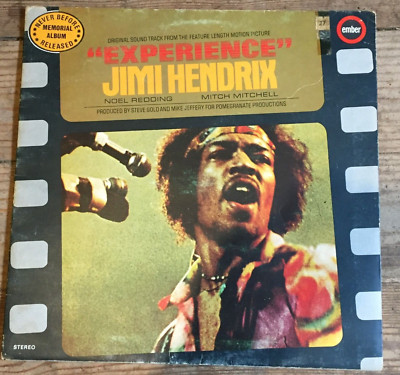 Jimi Hendrix    Sound track fro the film Experience 1971 1st press