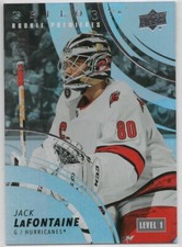 2022-23 Trilogy Jack LaFontaine #167 Hurricanes Rookie Premieres Level 1 SN /699