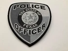 Gray Black Texas Peace Officer Police State TX