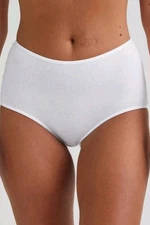 Pack Of 4  Ladies White Full Cotton Lycra Knickers Size 24 By Matalan