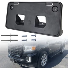For GMC Canyon 2021 2022 Front License Plate Frame Tag Holder Mounting Bracket