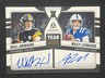 2025 Panini Luminance Year One RC Auto #YOD-WHRL Will Howard, Riley Leonard YT92