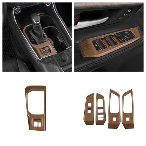 Gear Shift Cover Window Switch Lift Trim For Toyota Grand Highlander 2024 -2025