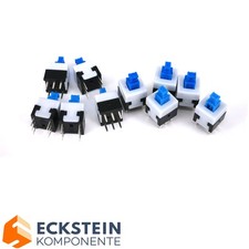 Mikro Druck Schalter PCB 8x8mm Tastend/Rastend Micro Mini Taster Druckschalter