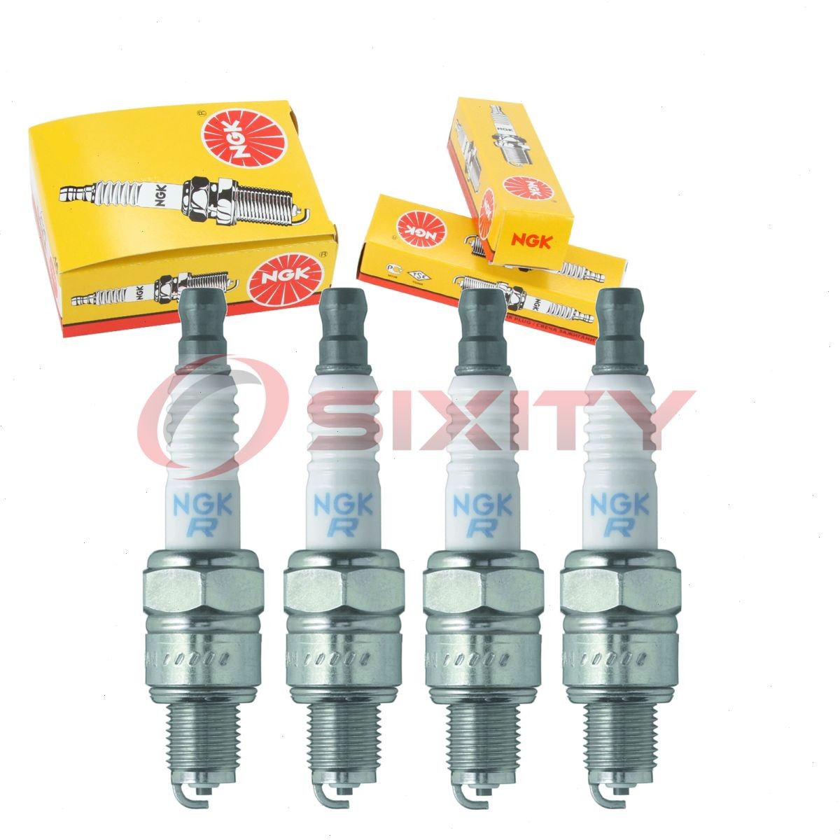 4 pc NGK 6786 CR5HSB BLYB Standard Spark Plugs for Z9Y U16FSRUB U16FS-UB pv