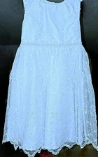 GIRLS SZ. 5 by BROOKE LINDSAY SPECIAL OCCASION EMBROIDERED LILAC DRESS ~ NWOT