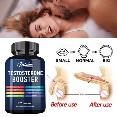PSLALAE Testosteron-Booster – Steigert Den Testosteronspiegel Und Erhöht Die Muskelmasse