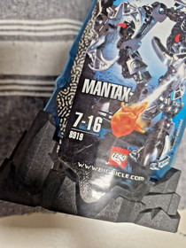 LEGO Bionicle 8919 Mantax Barraki MISB Sealed Creeps From Deep 2007 Collection