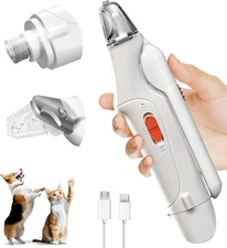 2 in 1 Dog & Cat Nail Clippers Trimmers for Large Medium Small Dogs Cats Claw Tr