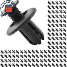200 Nylon Fender Liner Clips for Ford, Mazda, Hyundai, Kia - 8mm Hole
