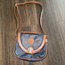 vintage Dooney  Bourke All-Weather Leather AWL Carrier Crossbody Bag