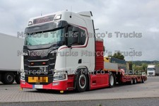 Truck Photo Scania S-Series Platform Trailer Czech Republic White ENZL #L4PU