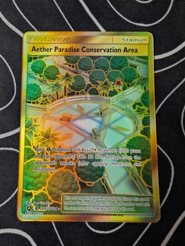 Aether Paradise Conservation Area Sv87/Sv94 Hidden Fates: Shiny Vault Holo
