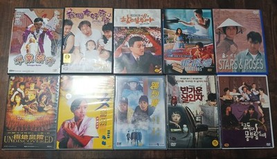 10 Asian Korean Foreign DVD Lot