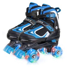 Nattork Kids Roller Skates for Boys Girls,4 Sizes Adjustable Roller Skates wi...
