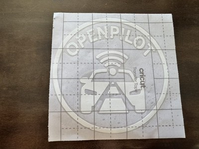 4x4  custom vinyl stickers decals - OPENPILOT, Comma, autonomous driving