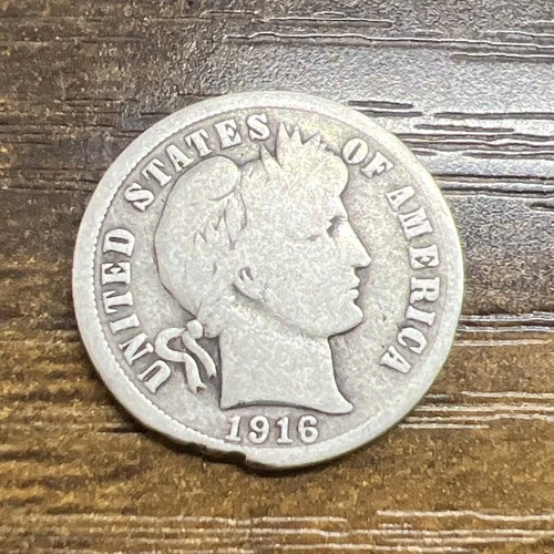 1916 Barber Dime Good Coin Complete Your Set Actual Coin Checkout All My Dimes