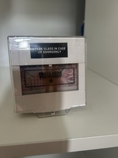 Break Glass Incase Of Emergency Fake £50 Notes
