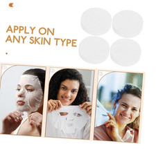 FRCOLOR 100pcs Compressed Cotton Facial Mask Sheets DIY Disposable skin care