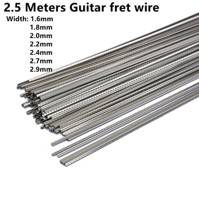 Gitarre Neusilber Draht 16MM-29MM 8FT Bass Kupfer Griffbrett 2021ER