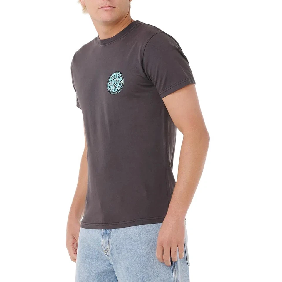 Rip Curl Wettie Passage Icon Camiseta S/S - Phantom - Imagen 3 de 4