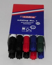 edding 04P1099 Permanent Marker No. 1 Colour 10s