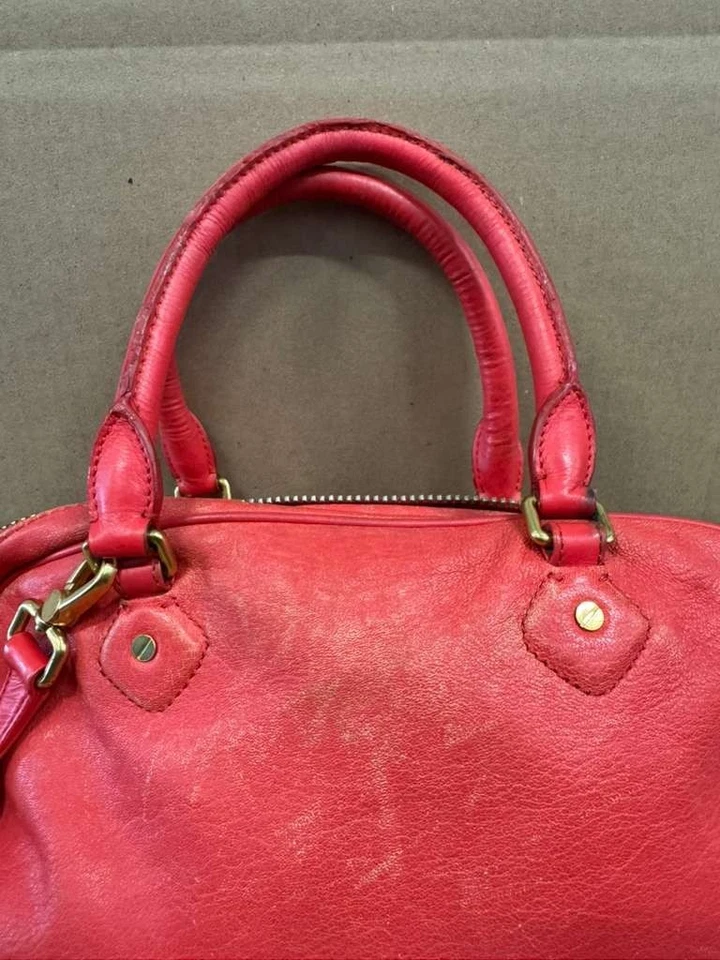 Bolso de mano Marc by Marc Jacobs clásico de cuero Q Francesca rosa para mujer Foto 3 de 4