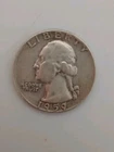 1959 25C Washington Quarter
