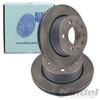 2X Blue Print Bremsscheiben 300Mm InnenbelÜFtet Hinten Passend FüR CitroËN
