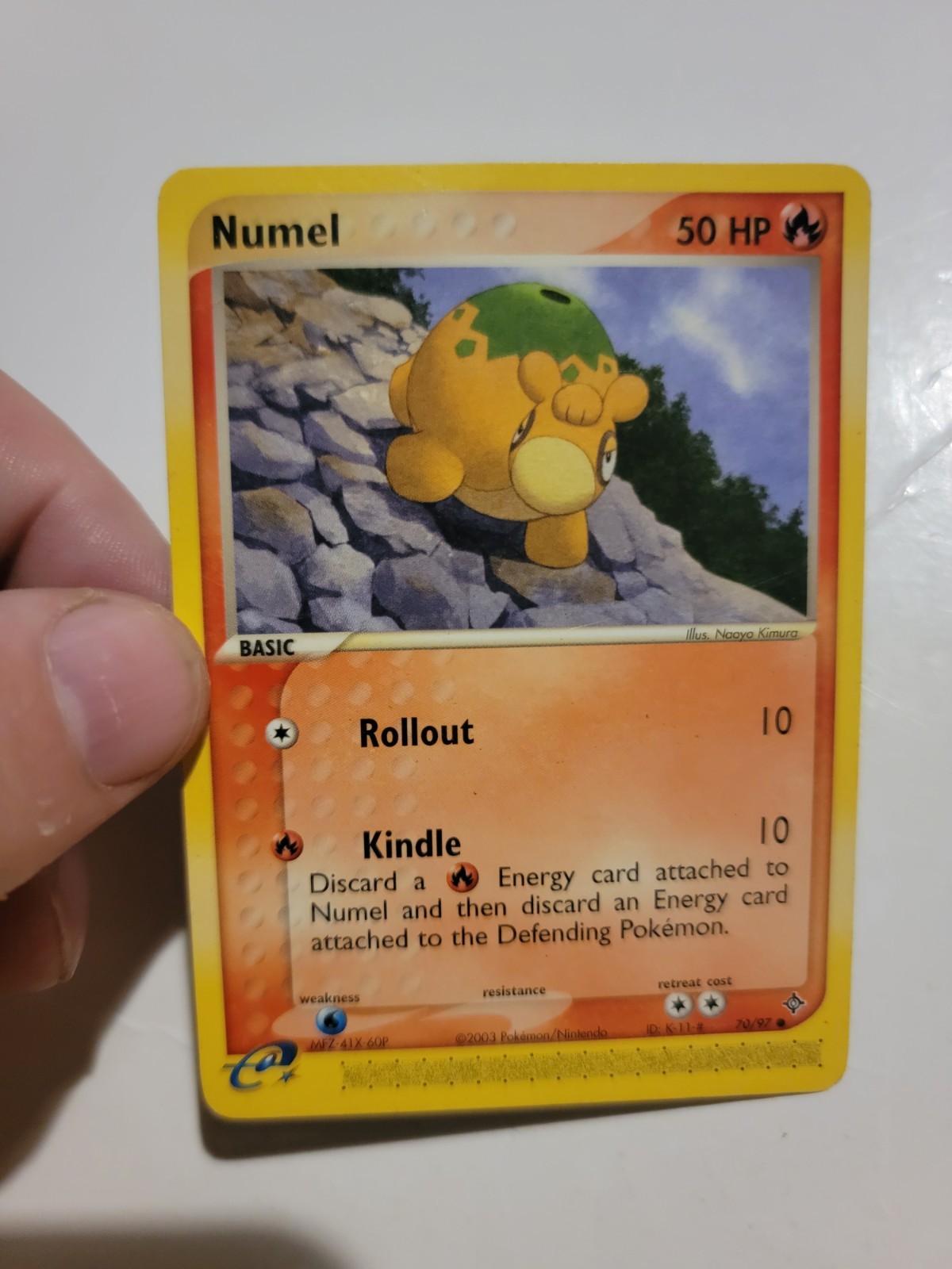 COMMON NUMEL 70/97 EX DRAGON SET POKEMON CARD Vintage 2003