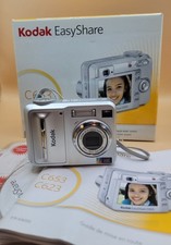 Kodak EasyShare C653 6.1MP Digital Camera - Silver - Tested Works FOR PARTS