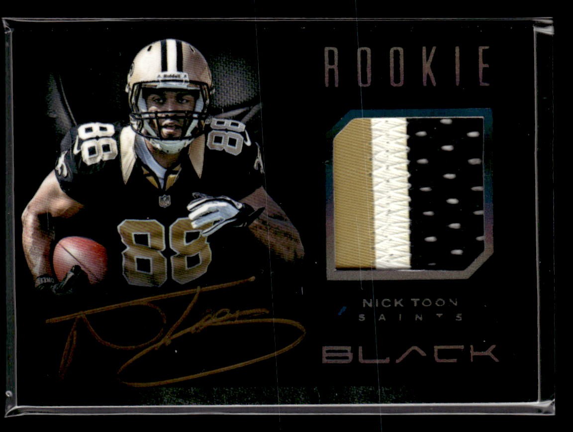 2012 Panini Black #30 Nick Toon Rookie Signature Materials Prime #/349