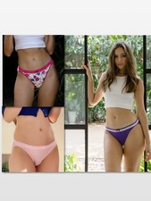 3 Katie and Laura's BRAND NEW PIXIE MINI Satin Panty Set