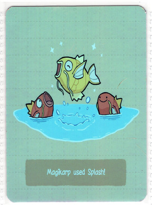 Pokemon Fanart - MAGIKARP * - FOIL HOLO Card by SPACED_OUT