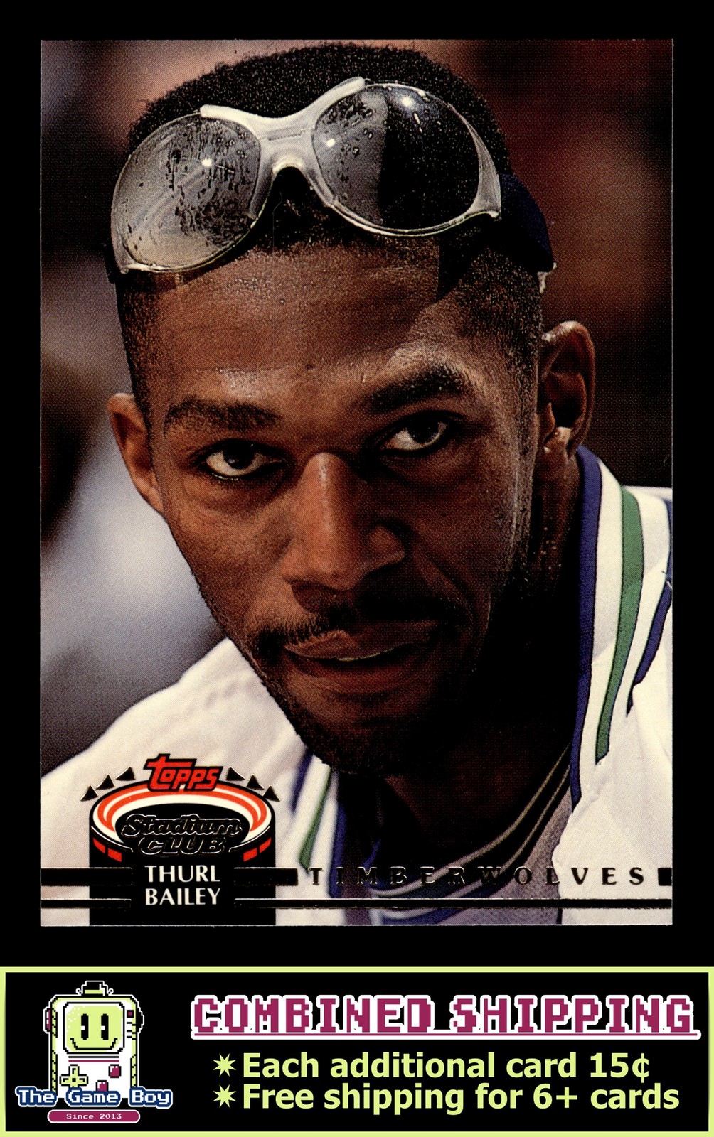 1992-93 Stadium Club #78 Thurl Bailey Minnesota Timberwolves