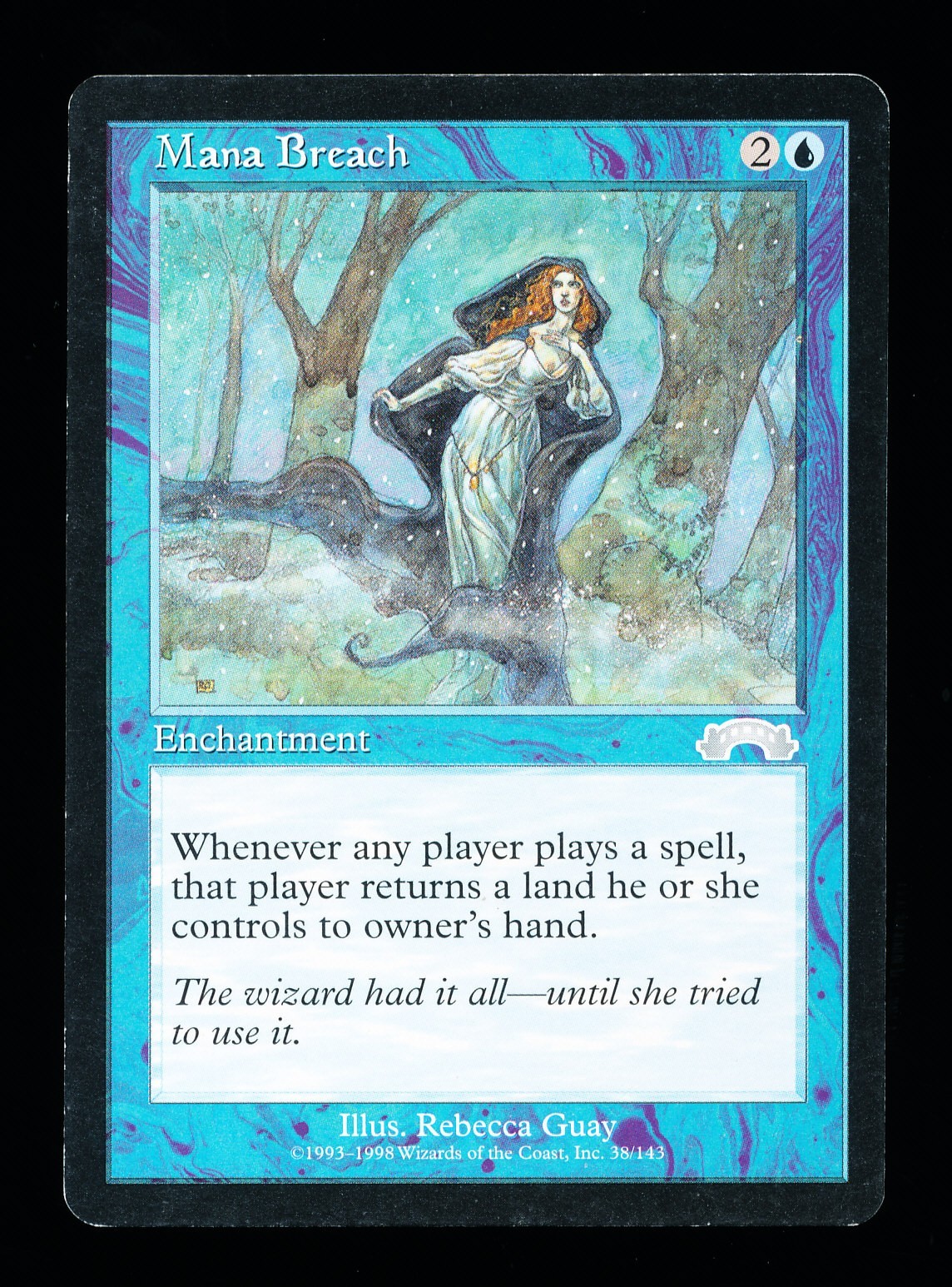 * * 1x Mana Breach x1 * * Exodus MTG VLP Very Lightly Played