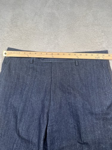 Fortino Landi Herren 2-teiliger Jeansanzug lange Jacke & Hose Größe 44R/38 Reg EUC - Bild 12 von 15
