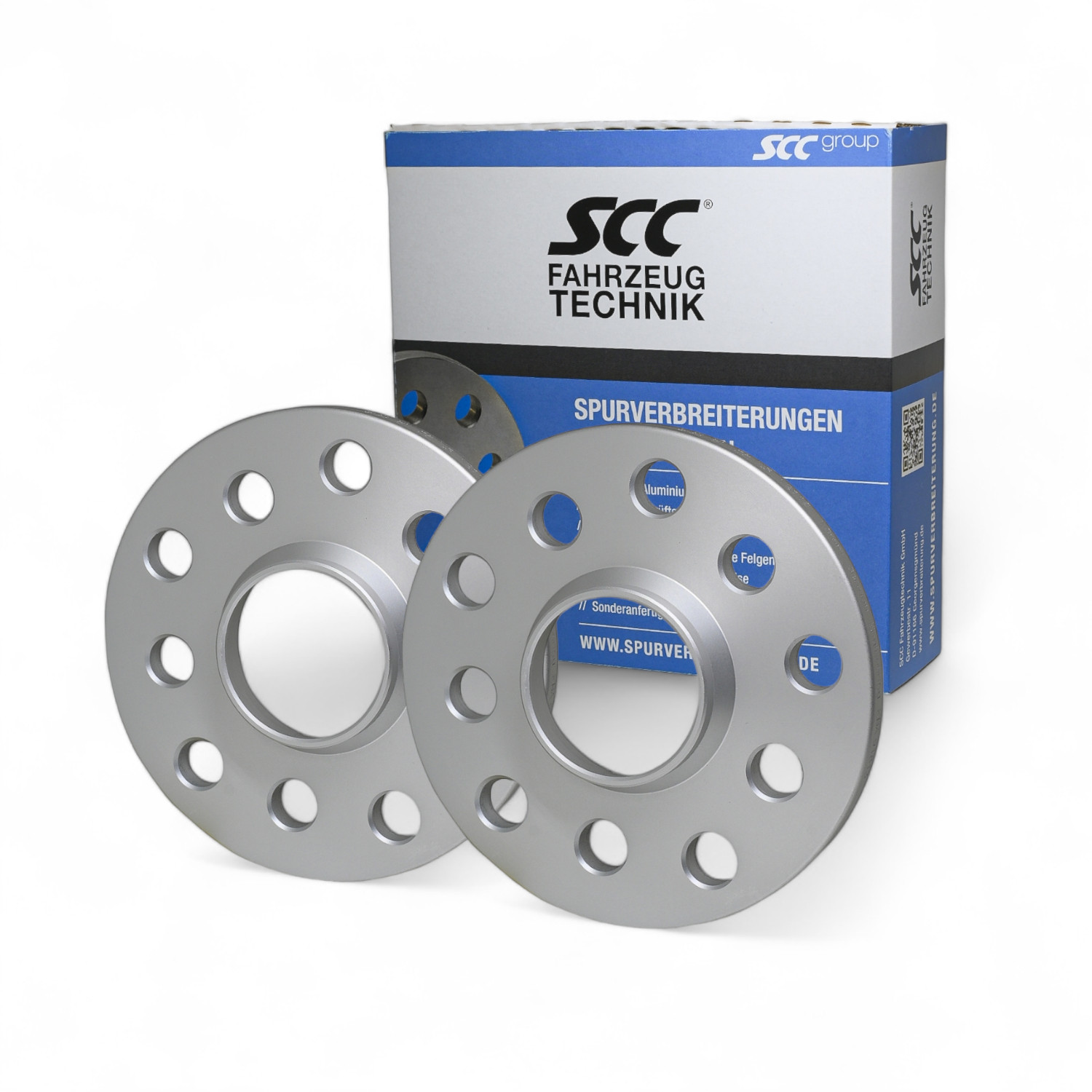 SCC Wheel Spacers 2x20mm 12176E for Abarth Grande Punto