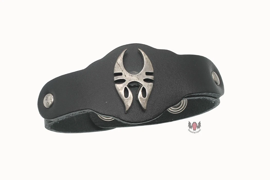 Alchemy Gothic Leather Cuff Fashion Bracelets for sale | eBay