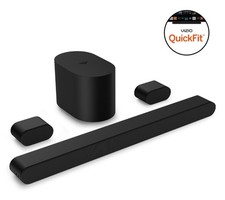 VIZIO SV510MW-09 5.1 Channel Soundbar w/ Wireless Surrounds  Sub, Dolby Atmos