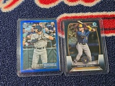 Garrett Mitchell Bowman Blue Parallel Lot. 21 Heritage 90/99. 23 Mega 155/175.