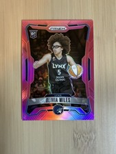 2026 WNBA Olivia Miles RC #131 Pink Prizm 001/175 - MN Lynx ROTY 