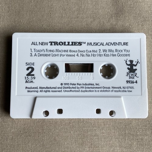 All New! Trollies Musical Adventure (Cassette Tape 1993) Children's Music Story - Picture 9 of 10