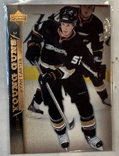 Ryan Carter Young Guns Rookie 2007-08 Upper Deck Card #203 Anaheim Ducks