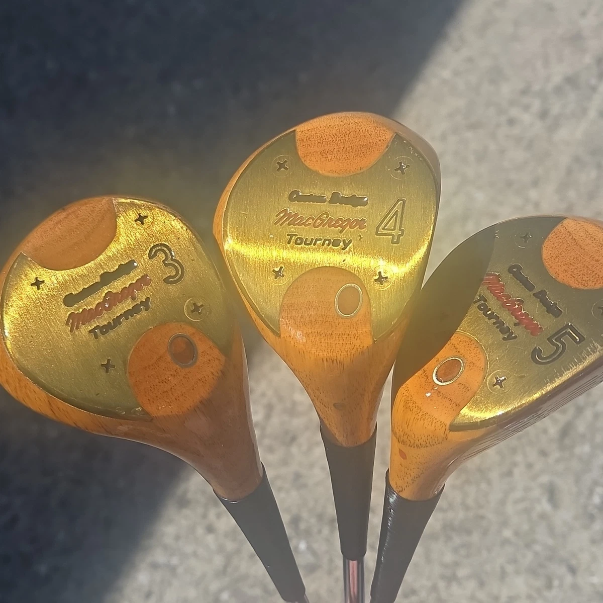 Persimmon Golf Woods In Vintage Golf Clubs & Shafts | eBay