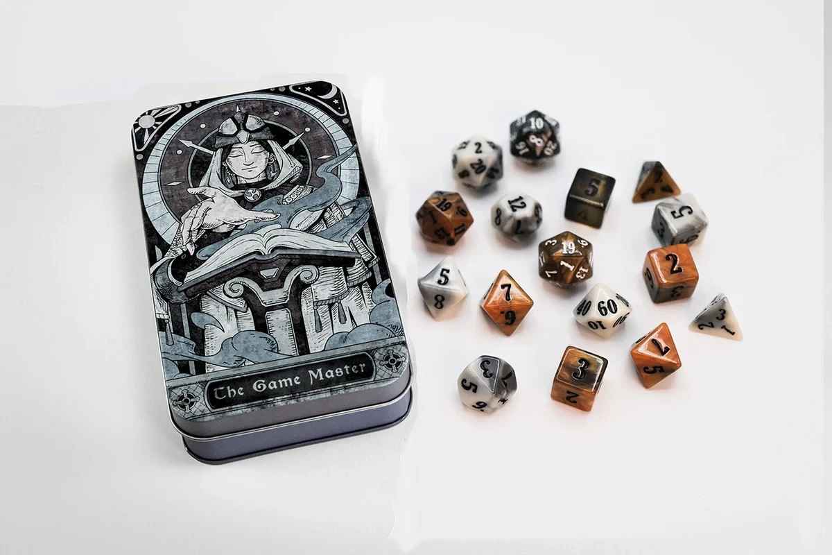 Beadle & Grimm's - The Game Master Character Class Dice Set Tin D&D RPG