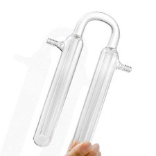 Bubbler Liquid Seal U-Tube 18mm 20mm 28mm Chemistry Lab Borosilicate Glass