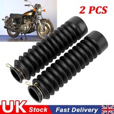 2x Motorcycle Rubber Front