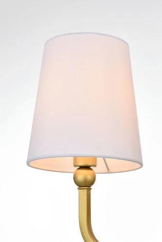 Elegant Lighting LD7322W16 Senna 2 Light 16"W Vanity Light - Brass - Picture 10 of 12